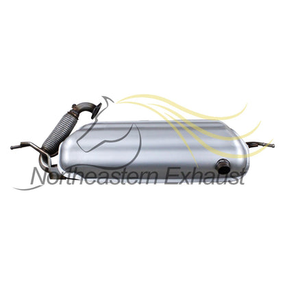 2008-2015 Smart Fortwo 1.0L Stainless Steel Exhaust Rear Muffler w/ Hangers