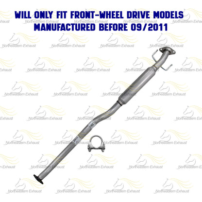 2011-2016 Toyota Sienna 3.5L FWD Exhaust Pipe