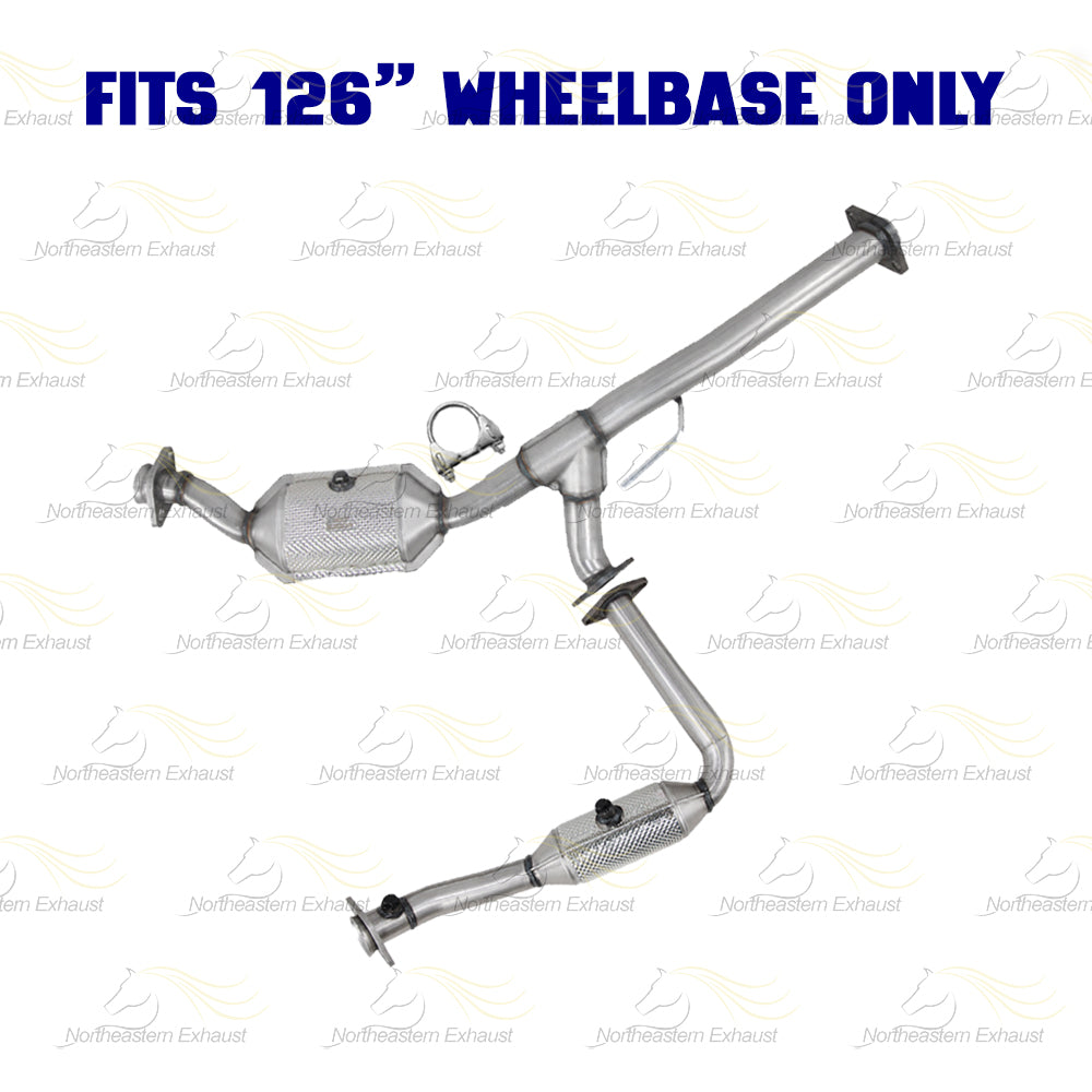 2007-2011 Ford Ranger 4.0L 126in WB Stainless Steel Complete Exhaust Kit - EPA Approved