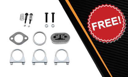 2007-2011 Ford Ranger 4.0L 126in WB Stainless Steel Complete Exhaust Kit - EPA Approved