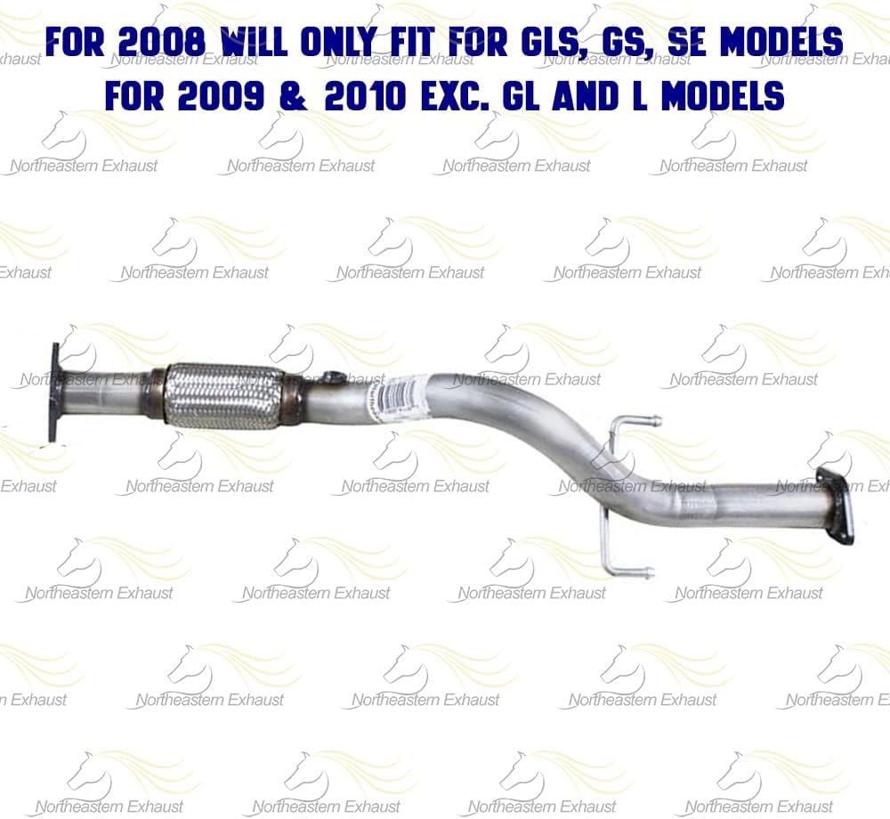 2006-2011 Hyundai Accent 1.6L Front Exhaust Pipe