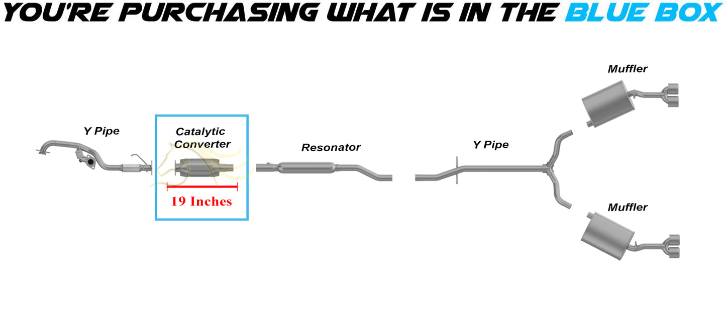1998-2008 Cadillac DTS, DeVille & Seville 4.6L Catalytic Converter - EPA Approved