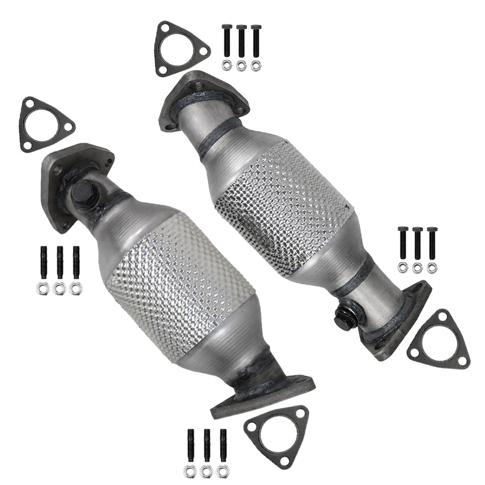 1999-2001 Nissan Frontier & 2000 2001 Nissan Xterra 3.3L Exhaust Pair of Front Catalytic Converters