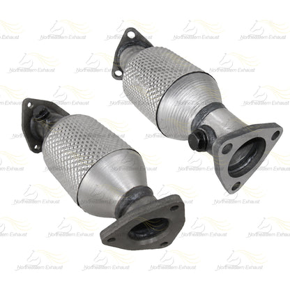 1999-2001 Nissan Frontier & 2000 2001 Nissan Xterra 3.3L Exhaust Pair of Front Catalytic Converters