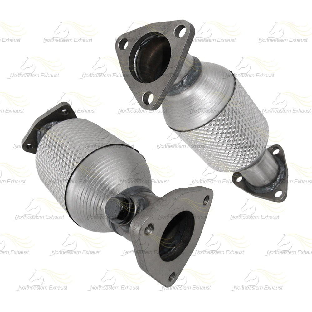 1999-2001 Nissan Frontier & 2000 2001 Nissan Xterra 3.3L Exhaust Pair of Front Catalytic Converters
