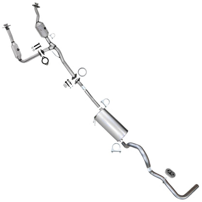 2007-2008 Ford Ranger & 2007 Mazda B3000 3.0L 112" WB Stainless Steel Complete Exhaust Kit - EPA