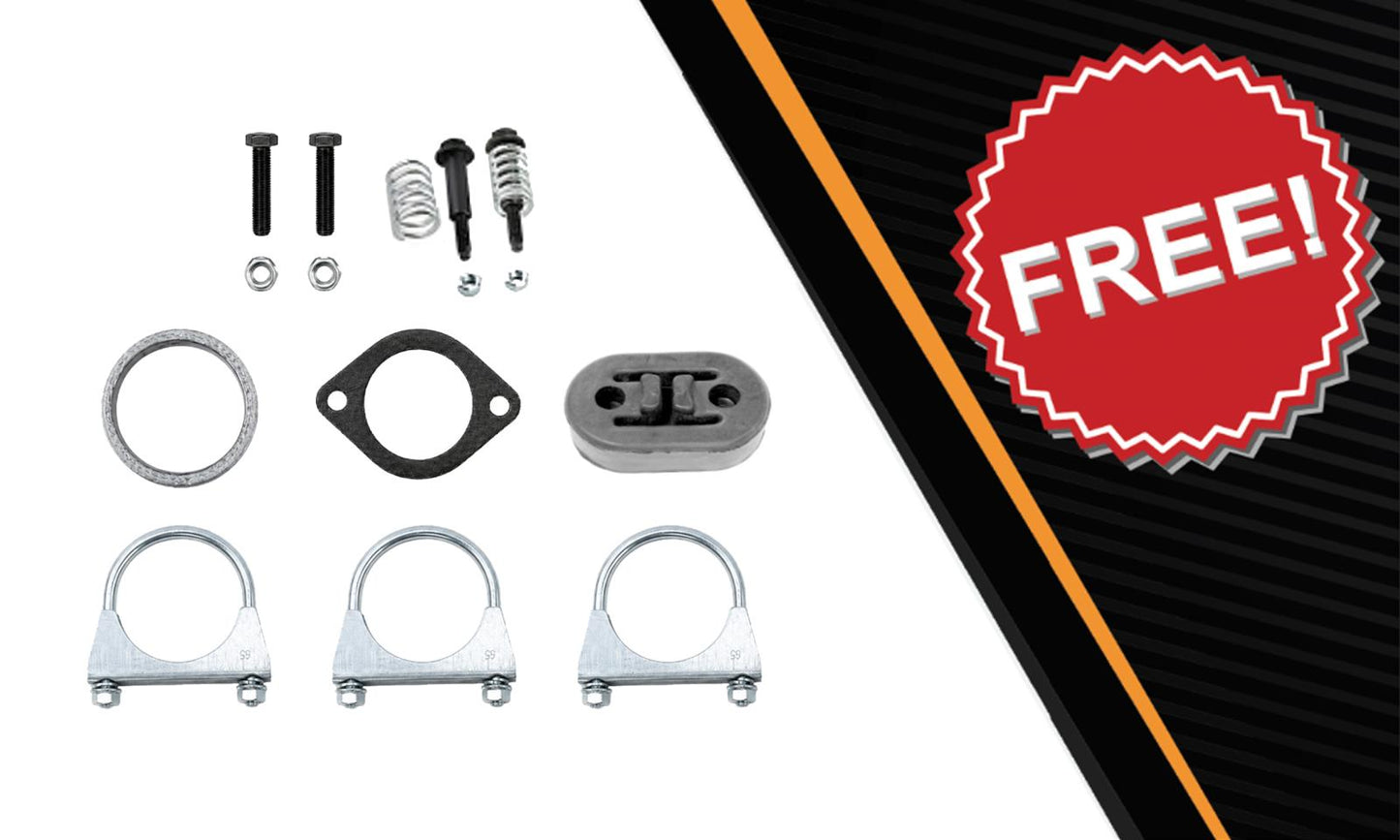 2007-2008 Ford Ranger & 2007 Mazda B3000 3.0L 112" WB Stainless Steel Complete Exhaust Kit - EPA