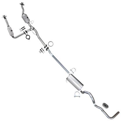 Complete Exhaust System for 2007-2008 Ford Ranger 3.0L 126in WB | 2007 Mazda B3000 3.0L 126in WB
