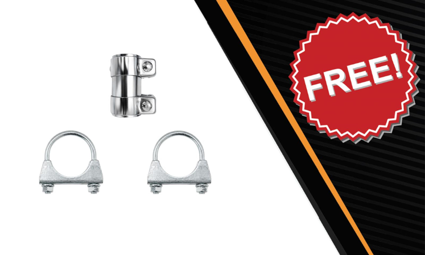 2005-2008 Ford F-150 4.2L Stainless Steel Exhaust Pair of Catalytic Converter - EPA  Approved