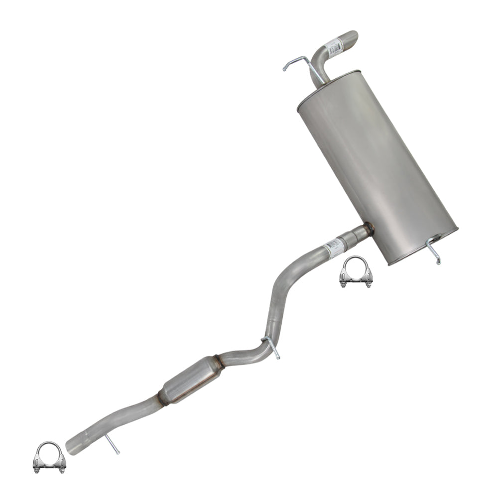 2012-2017 Jeep Wrangler 3.6L 2-Door Exhaust Pipe and Muffler