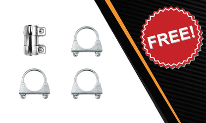 2005-2008 Ford F-150 4.2L 126" WB Pair of Catalytic Converter w/ Exhaust Pipe Kit - EPA  Approved