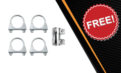 2005-2008 Ford F-150 4.2L 126" WB Pair of Catalytic w/ Extension Pipe & Intermediate Pipe Kit - EPA