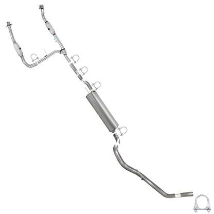 2005-2008 Ford F-150 4.2L 126" WB Stainless Steel Complete Exhaust Kit - EPA Approved