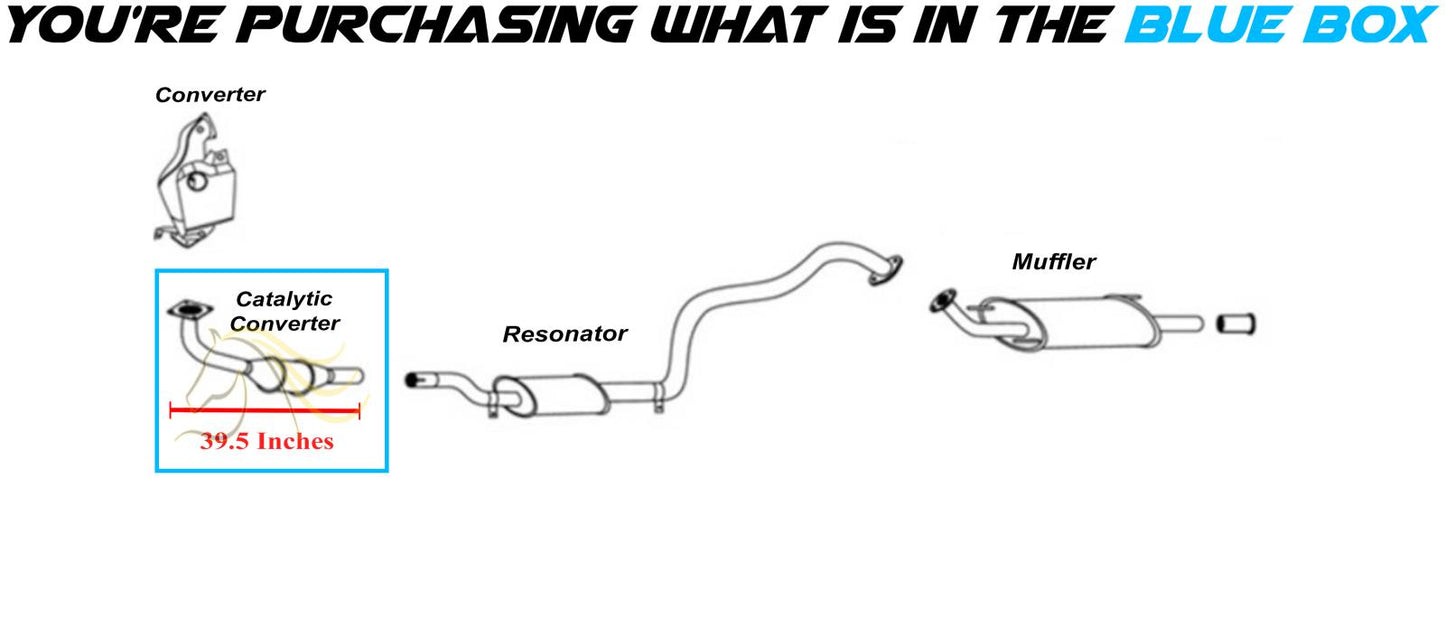 EPA-Approved Catalytic Converter for 2000-2004 Volvo S40 1.9L | 2000-2004 Volvo V40 1.9L