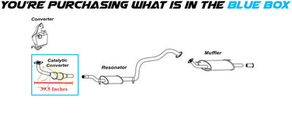 EPA-Approved Catalytic Converter for 2000-2004 Volvo S40 1.9L | 2000-2004 Volvo V40 1.9L