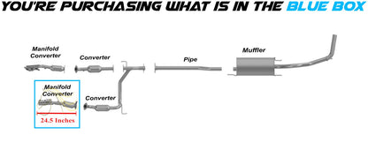 2012-2015 Tacoma 4.0L EPA Approved Exhaust Front Driver Side Manifold Converter