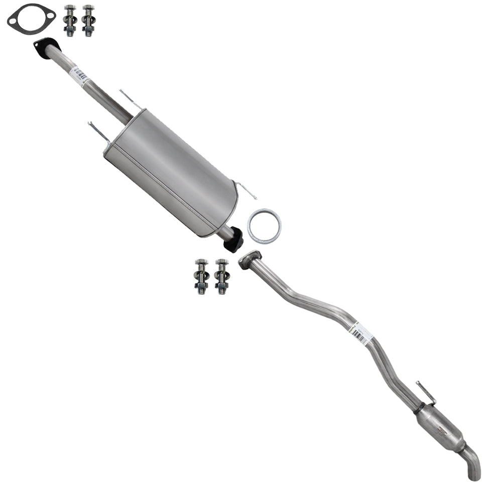 2015-2018 Chevrolet City Express 2.0L Stainless Steel Exhaust Muffler & Tail Pipe Kit