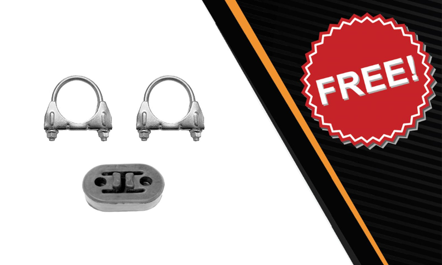 2009-2010 Dodge Ram 1500 3.7L 4.7L Stainless Steel Exhaust Muffler & Tail Pipe Kit