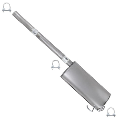 2009–2010 Dodge Ram 1500 120in WB Exhaust Pipe with Muffler Kit | Stainless Steel