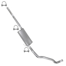 2009-2010 Dodge Ram 1500 3.7L 120in WB Exhaust Pipe with Muffler and Tail Pipe Kit | Stainless Steel