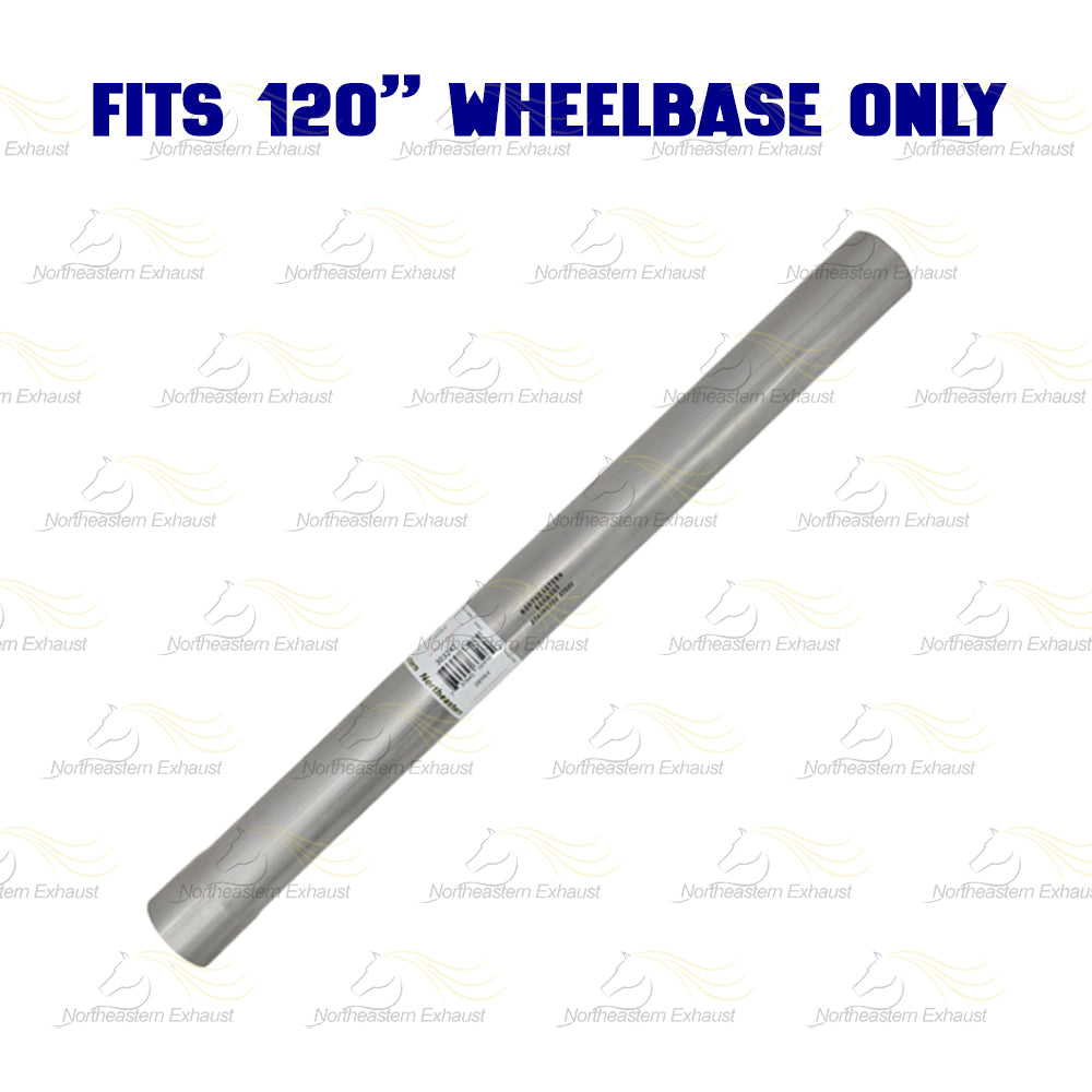2009-2010 Dodge Ram 1500 3.7L Exhaust Pipe with Muffler and Tail Pipe Kit | Stainless Steel