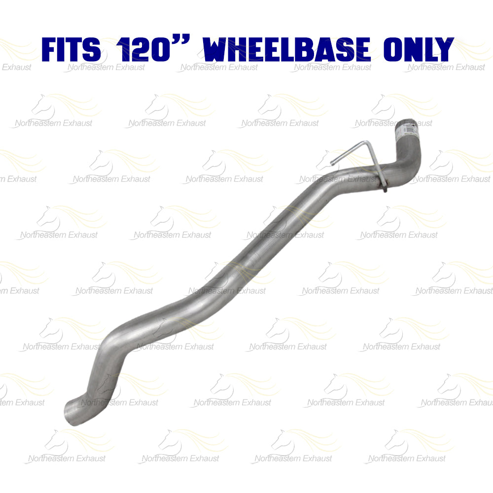 2009-2010 Dodge Ram 1500 3.7L Exhaust Pipe with Muffler and Tail Pipe Kit | Stainless Steel