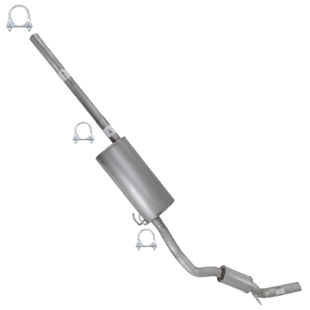 2011-2018 Ram 1500 5.7L 120in WB Exhaust Pipe, Muffler, Tail Pipe Kit | Stainless Steel