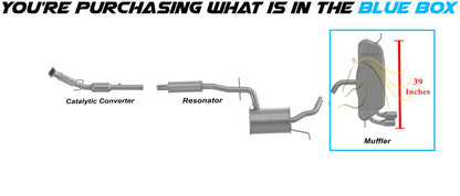 2006-2009 Volkswagen Rabbit and 2010-2014 Golf 2.5L Exhaust Muffler