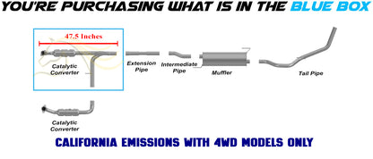 2006 Lincoln Mark LT 4WD Passenger Side Catalytic Converter | Stainless Steel | EPA Approved