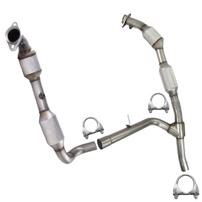 2004-2006 Ford F-150 4WD Pair of Catalytic Converter | Stainless Steel | EPA Approved