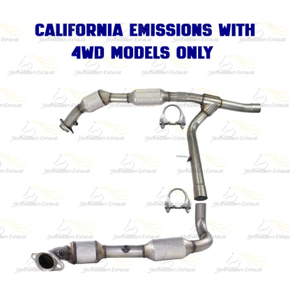 2004-2006 Ford F-150 4WD Pair of Catalytic Converter | Stainless Steel | EPA Approved