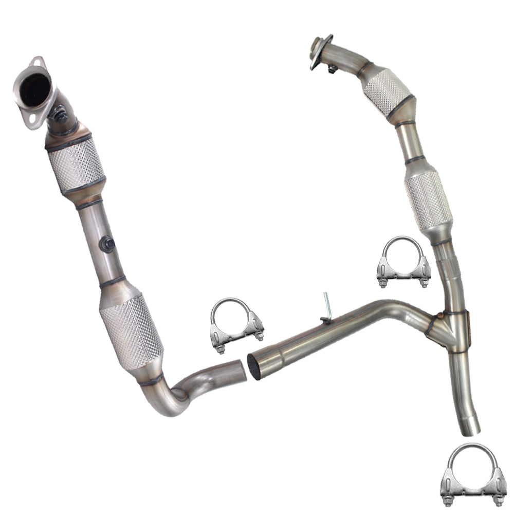 2006 Lincoln Mark LT 4WD Pair of Catalytic Converter | Stainless Steel | EPA Approved