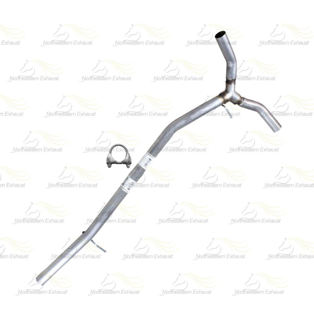 2016-2019 Ford Explorer 3.5L Resonator Y Pipe w/ Pair of Mufflers Kit | Stainless Steel