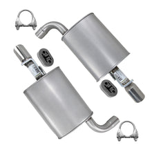 2016-2019 Ford Explorer 3.5L Exhaust Pair of Mufflers Kit | Stainless Steel