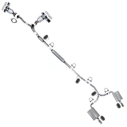 2016-2019 Ford Explorer 3.5L Complete Exhaust Kit | Stainless Steel | EPA Approved