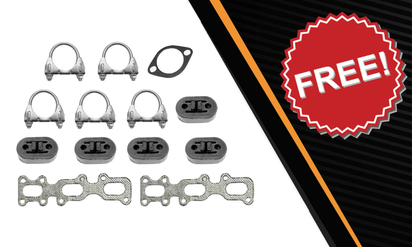 2016-2019 Ford Explorer 3.5L Complete Exhaust Kit | Stainless Steel | EPA Approved