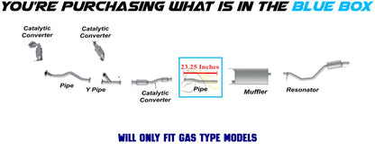 2014-2019 Toyota Highlander 3.5L Stainless Steel Intermediate Pipe