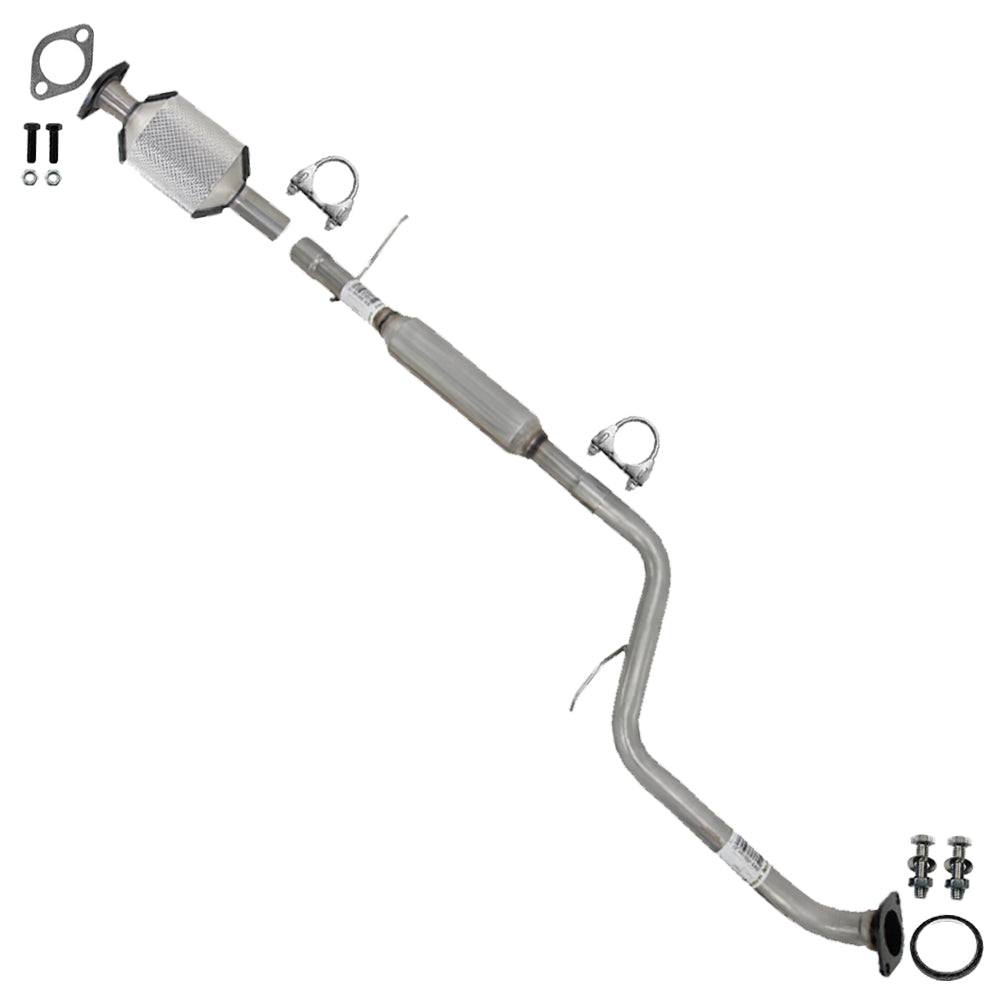 2010-2011 Mazda 3 2.0L Rear Catalytic Converter w/ Exhaust Pipe Kit | Stainless Steel | EPA Approved