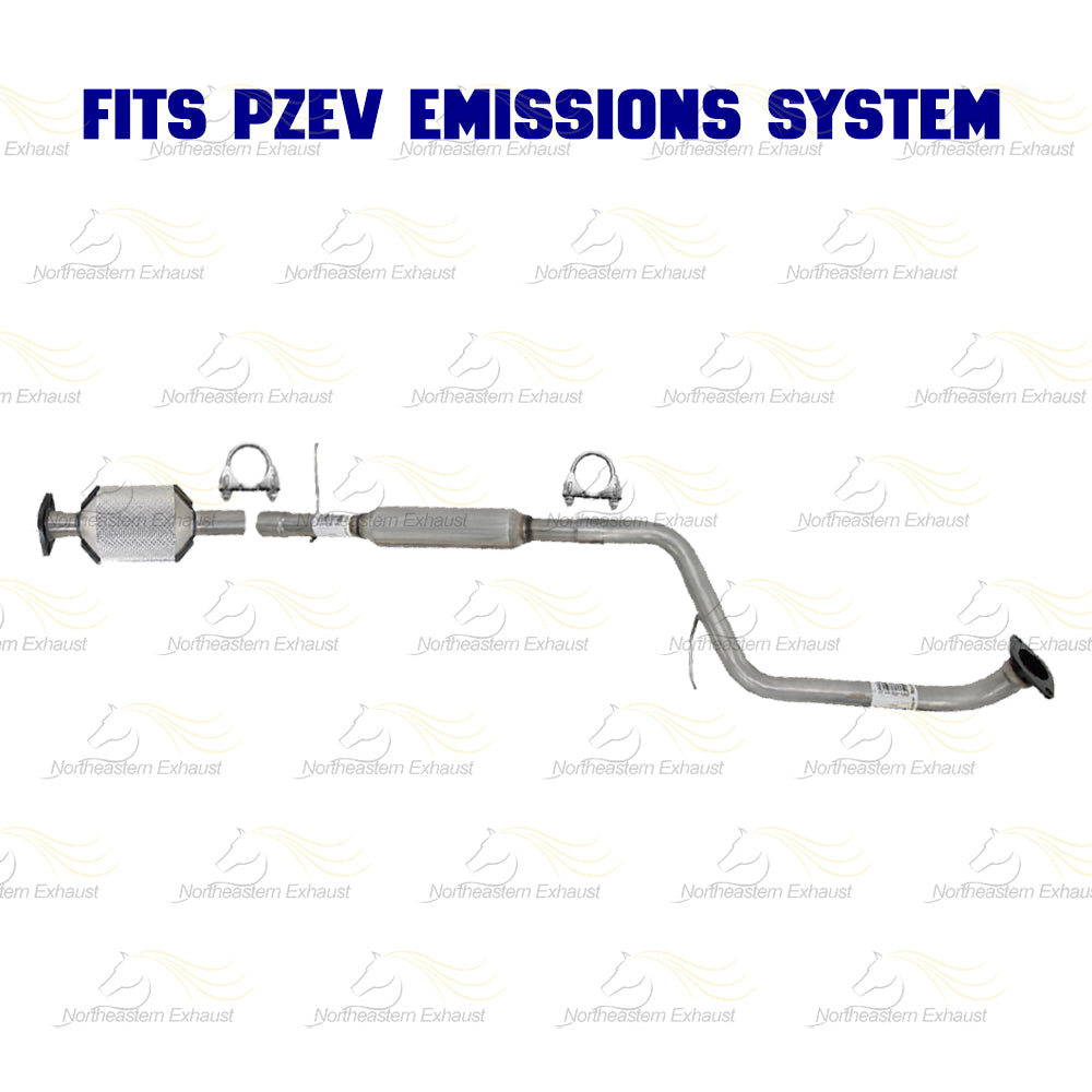 2010-2012 Mazda 3 2.5L Rear Catalytic Converter w/ Exhaust Pipe Kit | Stainless Steel | EPA Approved