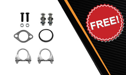 2010-2012 Mazda 3 2.5L Rear Catalytic Converter w/ Exhaust Pipe Kit | Stainless Steel | EPA Approved