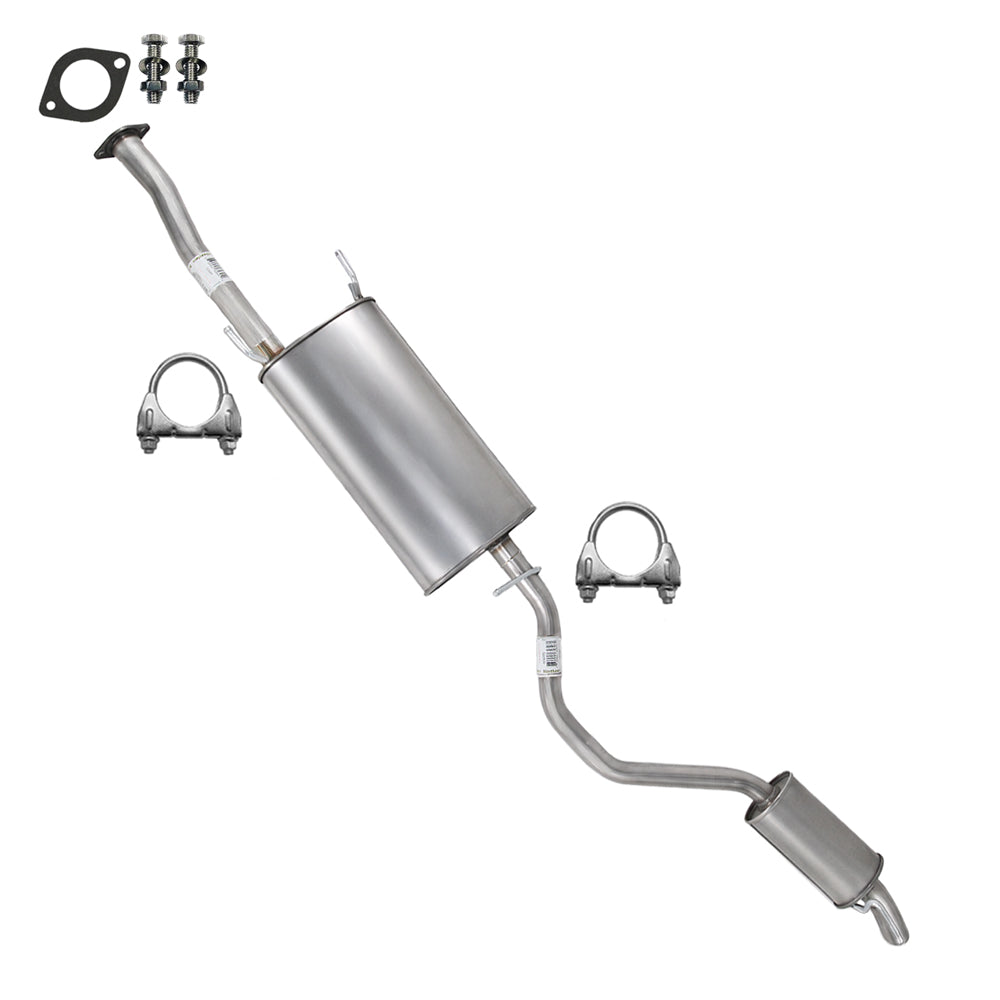 2014-2016 Toyota Highlander 3.5L Stainless Steel Exhaust Pipe Muffler Resonator Kit