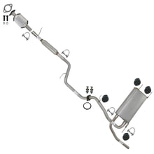 2010-2011 Mazda 3 2.0L SEDAN Rear Catalytic w/ Exhaust Pipes, Muffler & Tail Pipe Kit | Stainless Steel