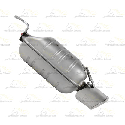 2007 Mazda CX-9 3.5L & 2008-2012 Mazda CX-9 3.7L Passenger Side Muffler | Stainless Steel