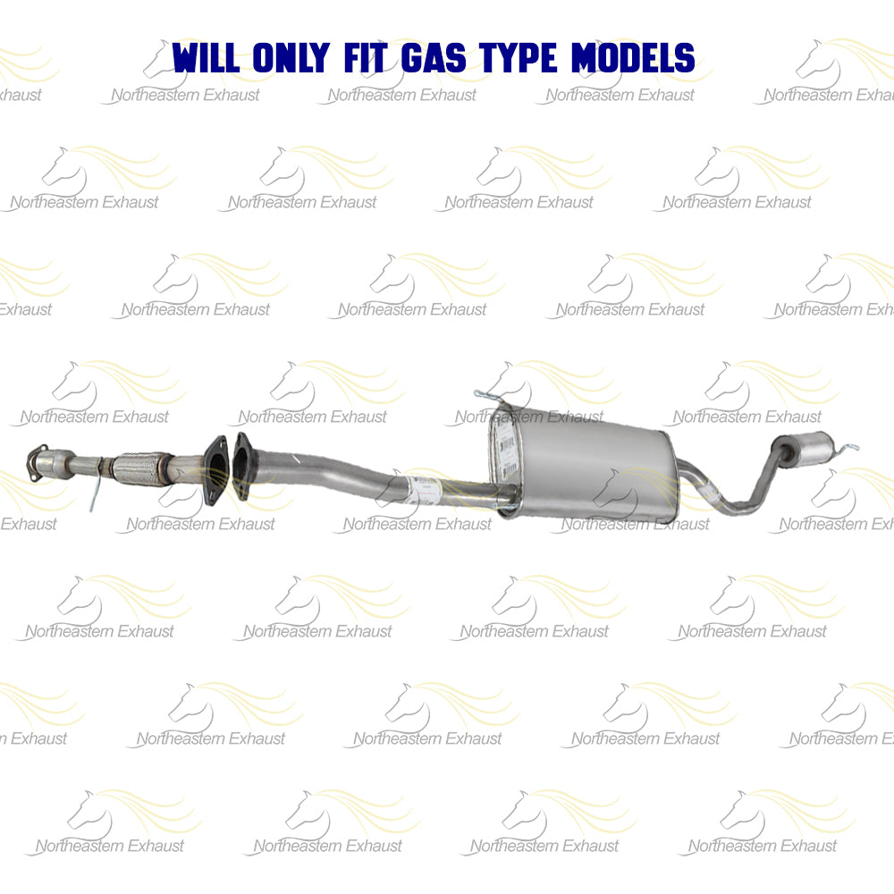 2014-16 Toyota Highlander 3.5L EPA Catalytic Exhaust Pipe Muffler Resonator Kit