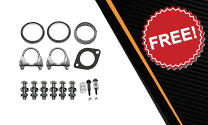 2014-2016 Toyota Highlander 3.5L EPA Catalytic Exhaust Y Pipe Muffler Resonator Kit