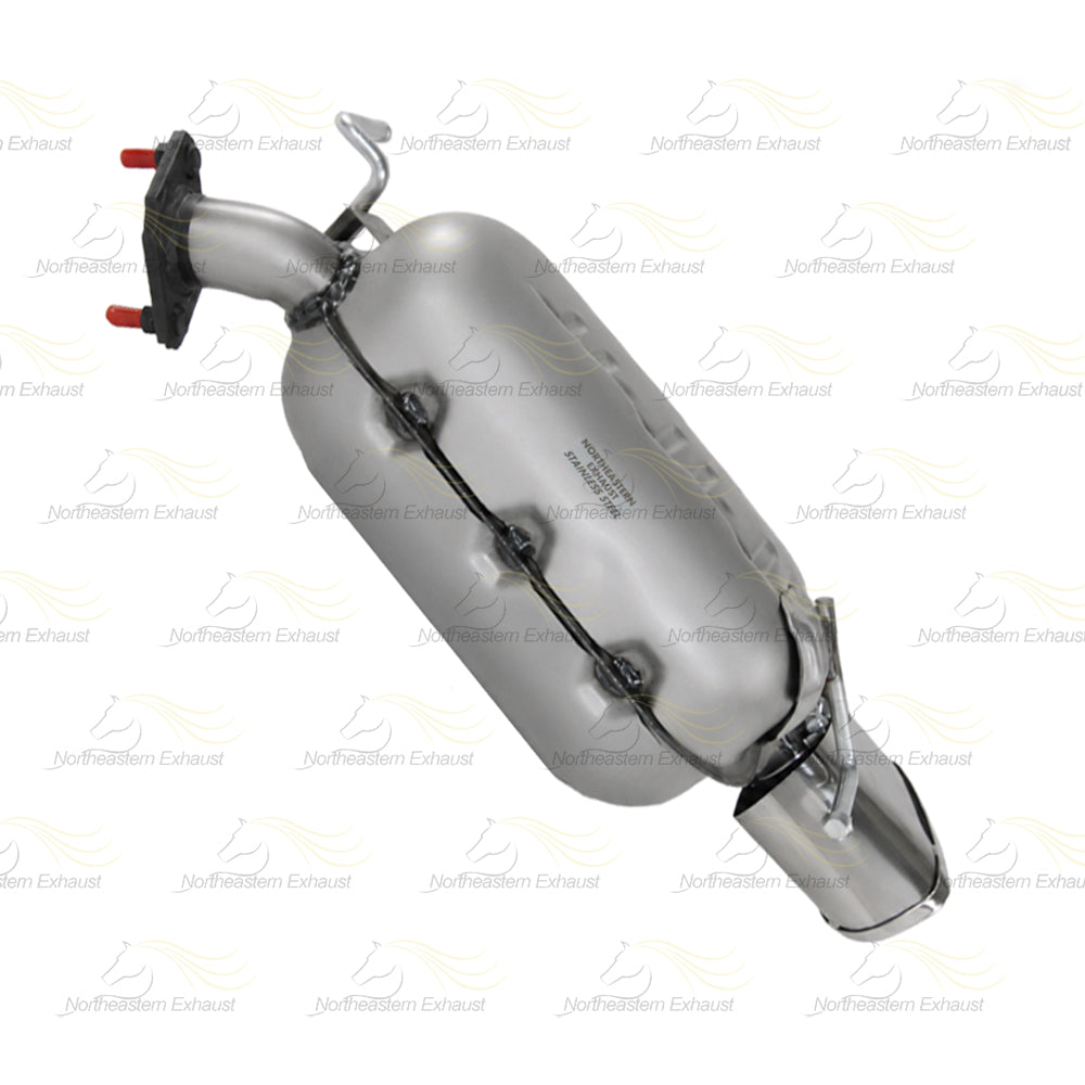 2007 Mazda CX-9 3.5L & 2008-2012 Mazda CX-9 3.7L Driver Side Muffler | Stainless Steel