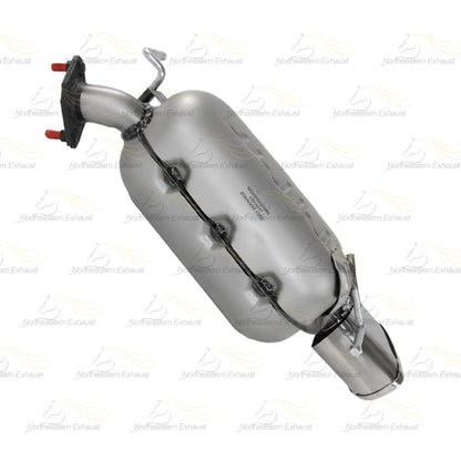 2007 Mazda CX-9 3.5L & 2008-2012 Mazda CX-9 3.7L Driver Side Muffler | Stainless Steel