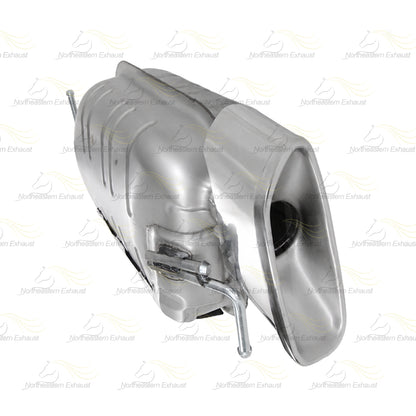 2007 Mazda CX-9 3.5L & 2008-2012 Mazda CX-9 3.7L Driver Side Muffler | Stainless Steel