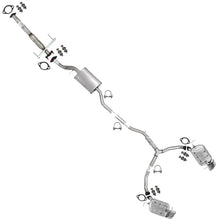 2007 Mazda CX-9 3.5L Exhaust Pipes, Resonator with Pair of Mufflers Kit | Stainless Steel