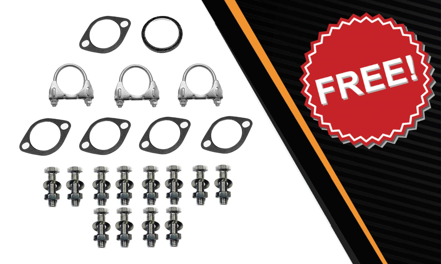 2008-2012 Mazda CX-9 3.7L Catalytic Back Exhaust System Kit | Stainless Steel